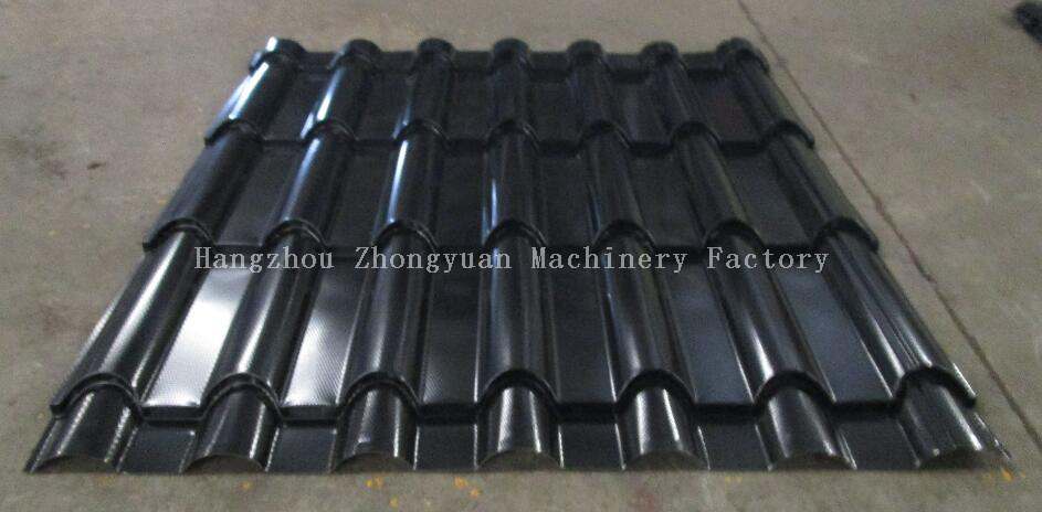 Máquina de telha de passo Zhongyuan e máquina de dupla camada Metra com sistema de qualidade ISO