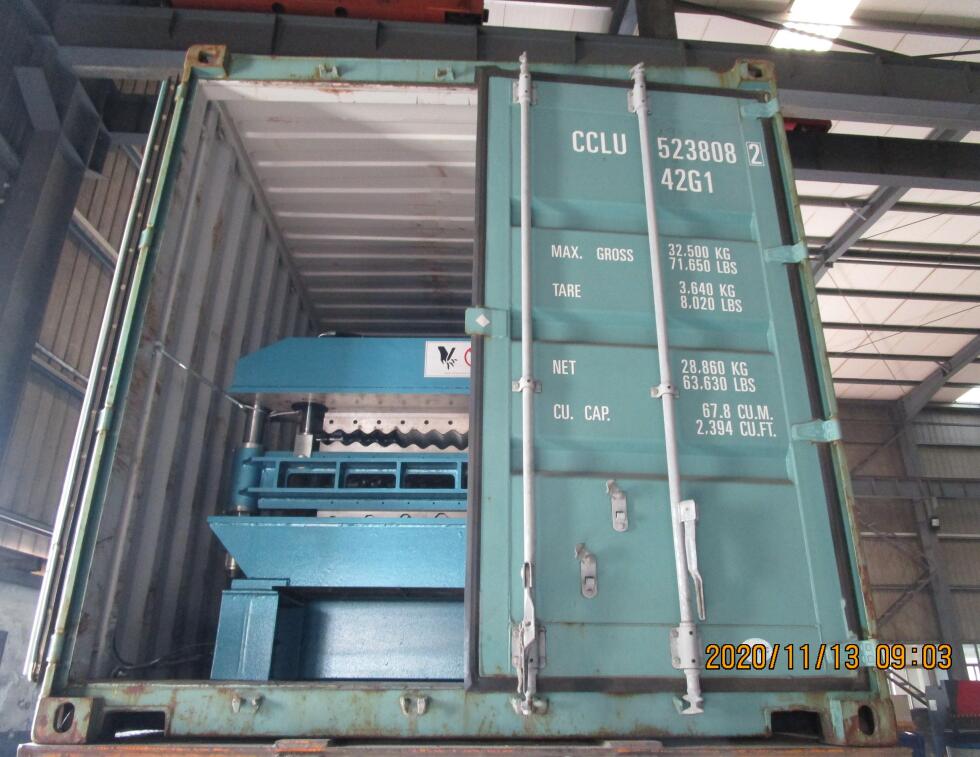 M&aacute;quina formadora de rolos de dois andares Zhongyhuan