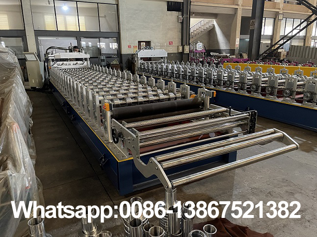 M&aacute;quina formadora de rolos de telha Zhongyuan