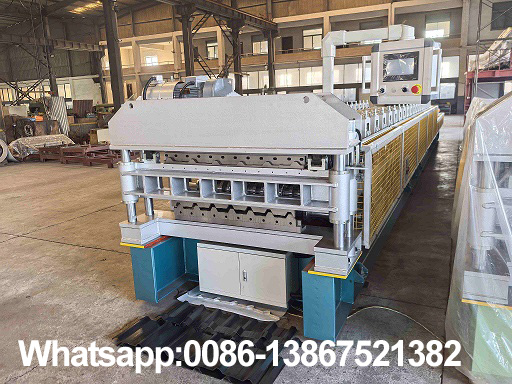 M&aacute;quina formadora de rolos para telhado de camada dupla Zhongyuan