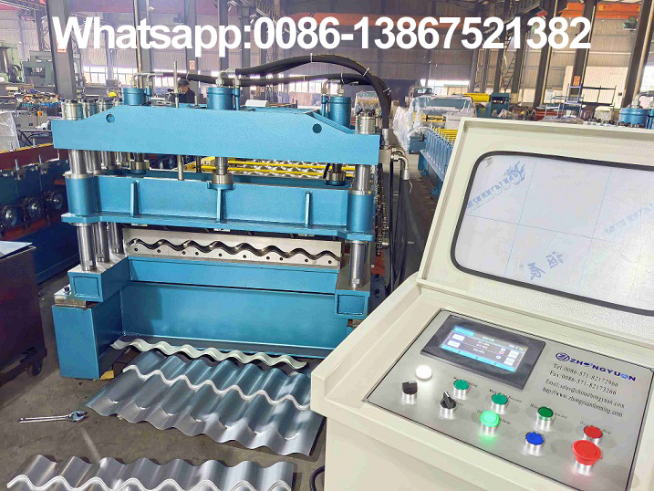 M&aacute;quina formadora de rolos para azulejos esmaltados Zhongyuan