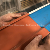 Máquina formadora de rolos para cercas de metal na Hungria em boa forma