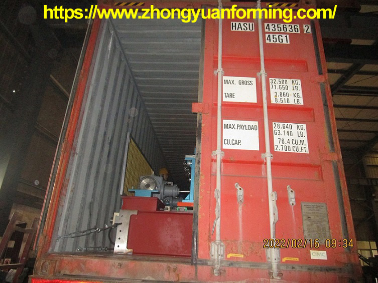 m&aacute;quina formadora de ter&ccedil;a zhongyuan