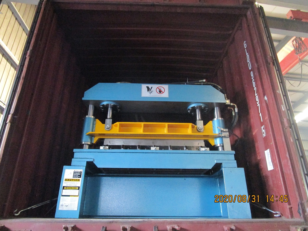 m&aacute;quina de telhado com costura em p&eacute; zhongyuan