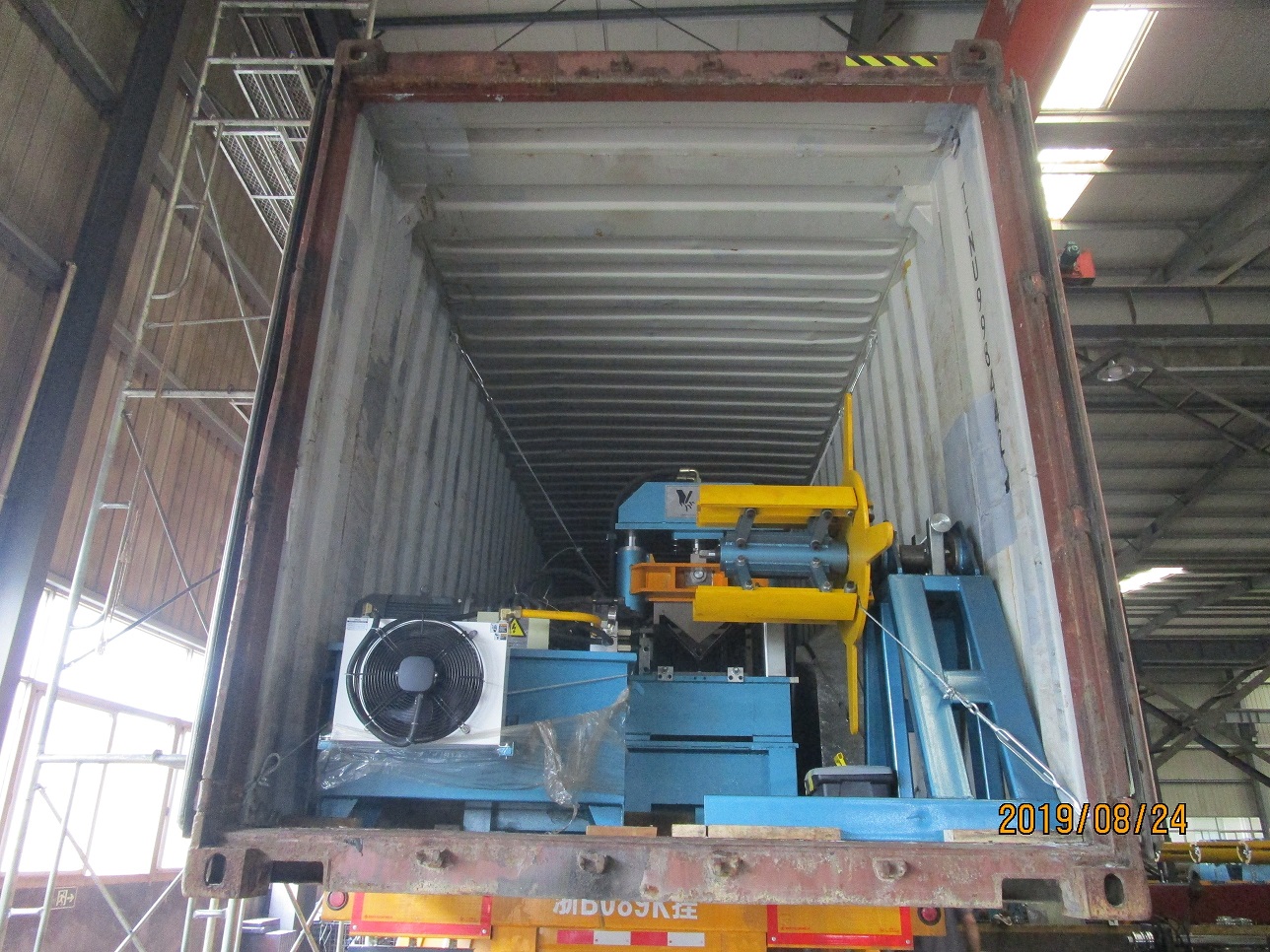 M&aacute;quina de rolo em forma de L zhongyuan (2)