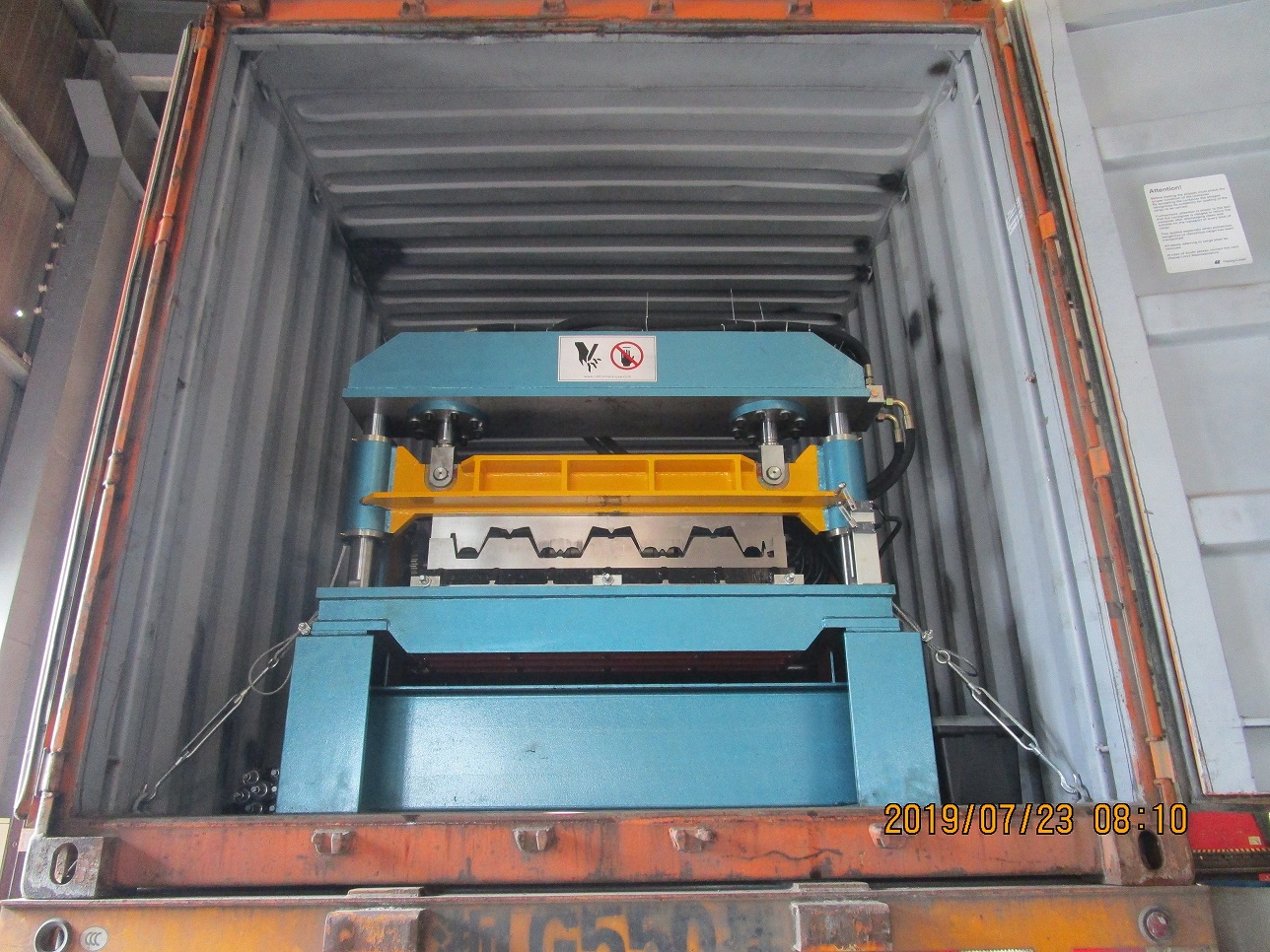 M&aacute;quina formadora de rolo para piso de conv&eacute;s zhongyuan