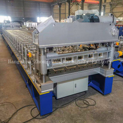 Máquina perfiladeira a frio para telhado com corte elétrico