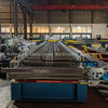 Máquina formadora de painel de telhado de metal com corte elétrico