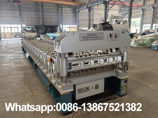 M&aacute;quina formadora de rolo para painel de telhado Zhongyuan