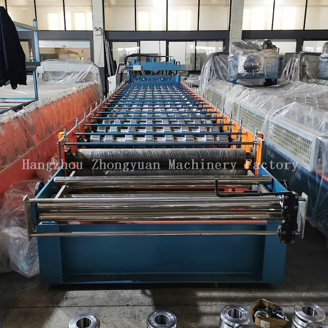 Máquina formadora de rolo de telha ondulada, folha de telhado de metal, máquina formadora de rolo de telha metrocopo