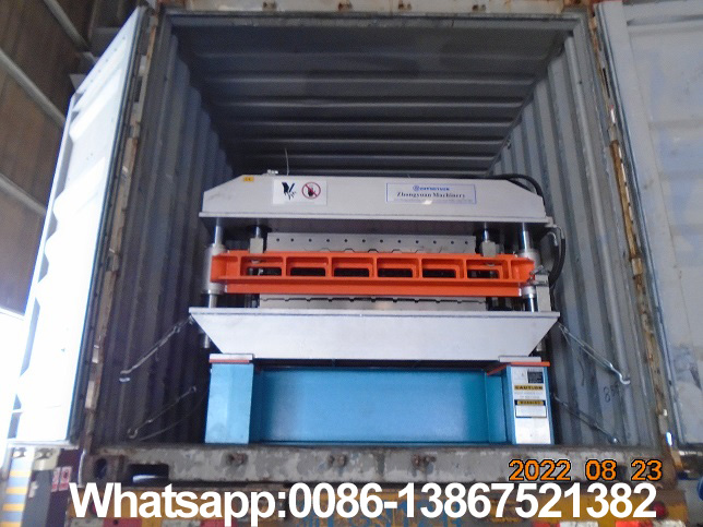 M&aacute;quina perfiladeira de dupla camada Zhongyuan