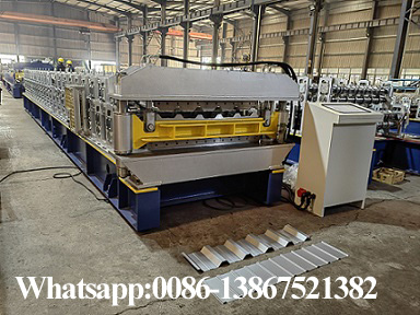 M&aacute;quina formadora de rolos para telhados de dupla camada Zhongyuan