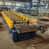 Máquina formadora de rolo para telhado com costura vertical