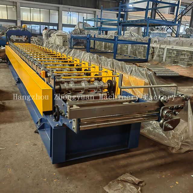 Máquina formadora de rolo para telhado com costura vertical