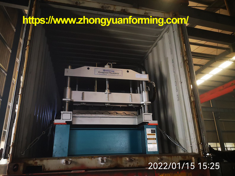 M&aacute;quina formadora de rolos de telha zhongyuan metrocopo