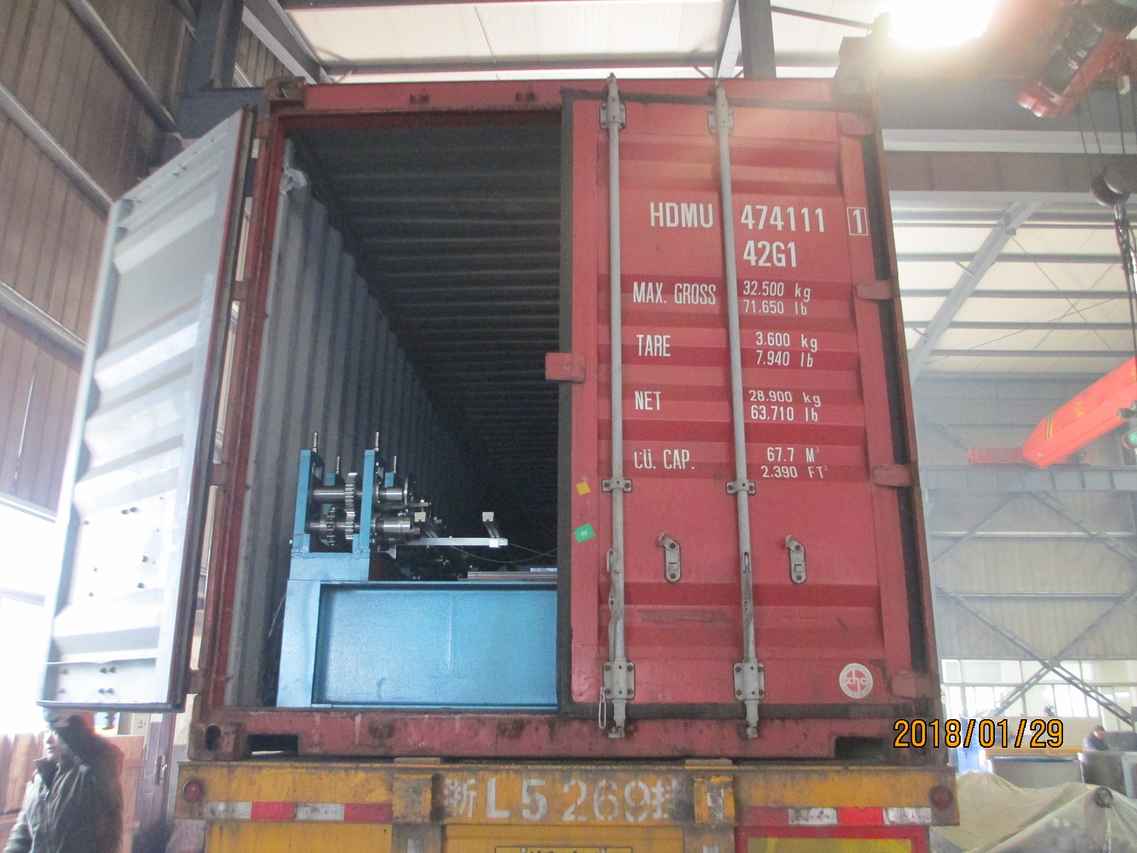 M&aacute;quina formadora de rolos de linha zhongyuan