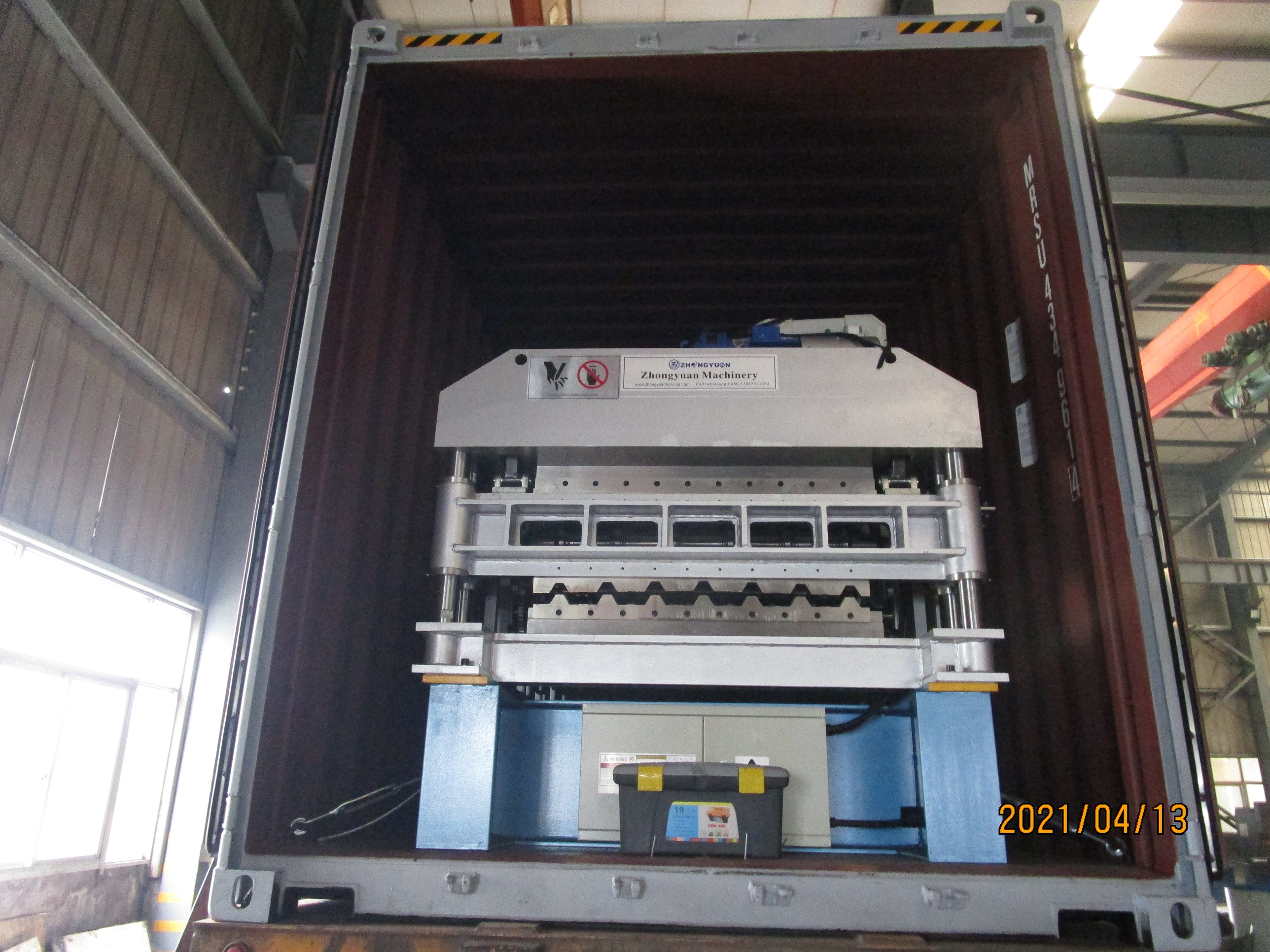 m&aacute;quina formadora de rolo de dupla camada zhongyuan