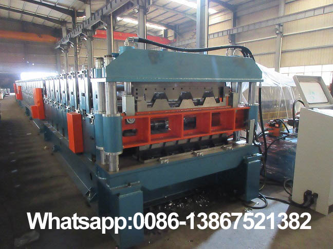 M&aacute;quina formadora de rolos para telhados de dupla camada Zhongyuan