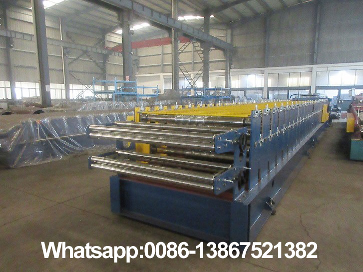M&aacute;quina formadora de rolos para telhados de dupla camada Zhongyuan