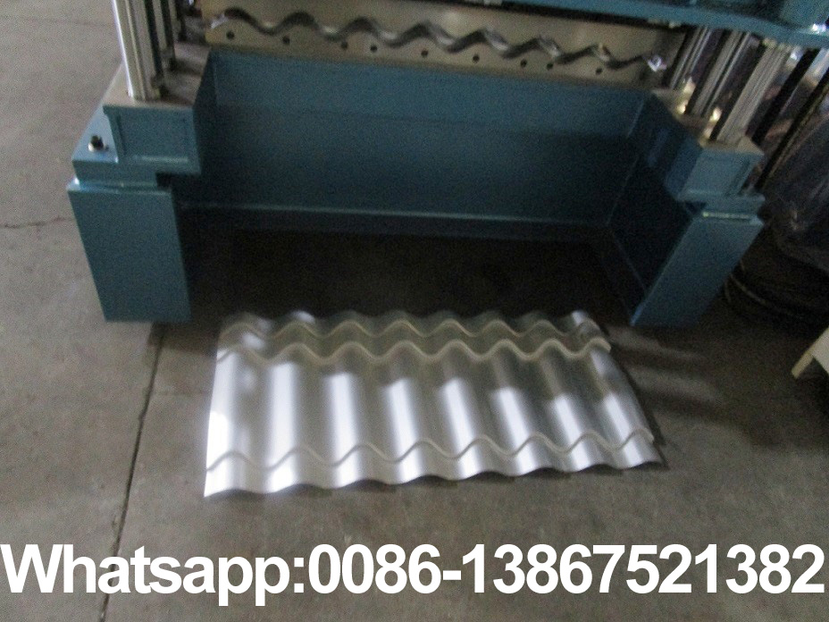 M&aacute;quina formadora de rolo de painel de telha Zhongyuan