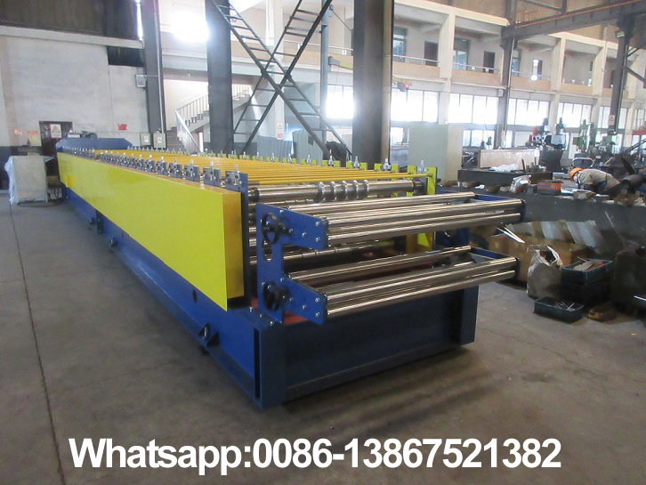 M&aacute;quina perfiladeira de painel de camada dupla Zhongyuan