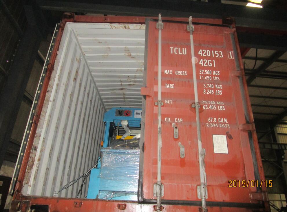 M&aacute;quina formadora de rolos de deck 01-15 para a &Iacute;ndia